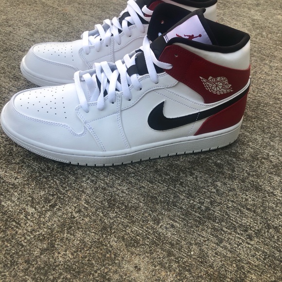 DSWOB Air Jordan 1 Mid Chicago alternate sz 13 - Picture 2 of 5